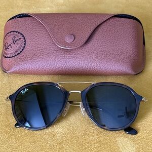 Ray-Ban RB4253 Tortoise and Gold Aviator Sunglasses